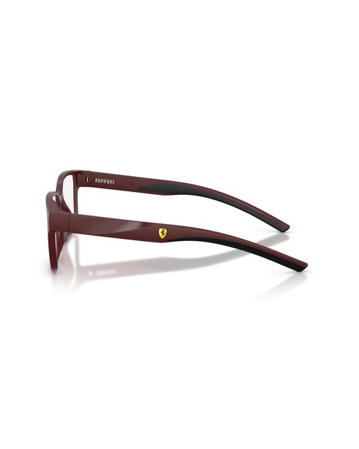 FERRARI SCUDERIA Black Fz8018D 530 Optical Frames Injected Squared Normal for men