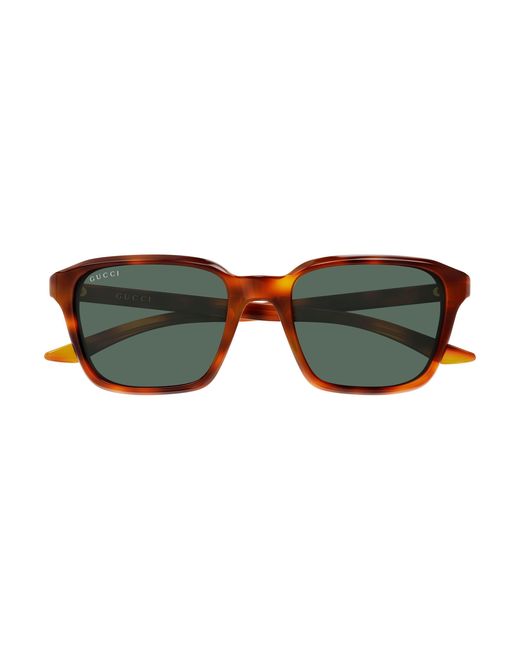 Gucci Black Gg2078S 005 Sunglasses Acetate Squared for men