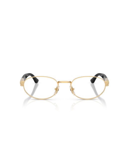 Persol Black Po1026V 515 Optical Frames Metal Round Normal