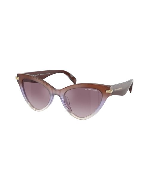 Michael Kors Black Mk2259U Roanoke 40366X Sunglasses Acetate Cat Eye Normal Shaded
