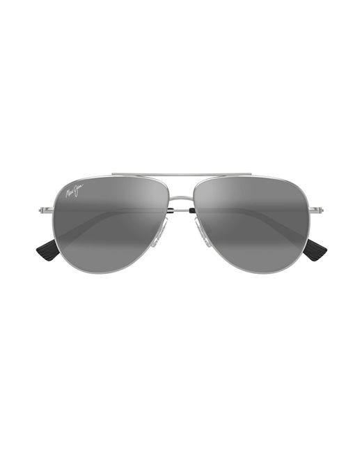 Maui Jim Black Mj0589S 001 Sunglasses Metal Pilot