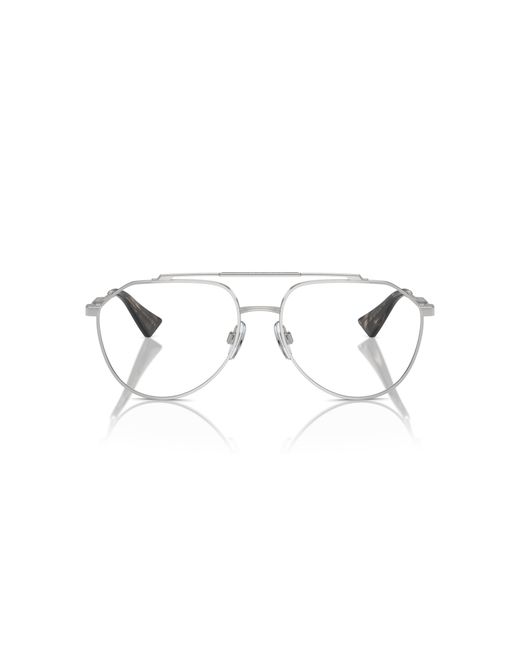 Dolce & Gabbana Black Dg1353 05 Optical Frames Metal Transparent Pilot Normal for men