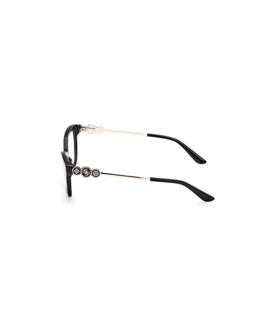 Guess Black Gu50231 001 Optical Frames Acetate Squared Normal