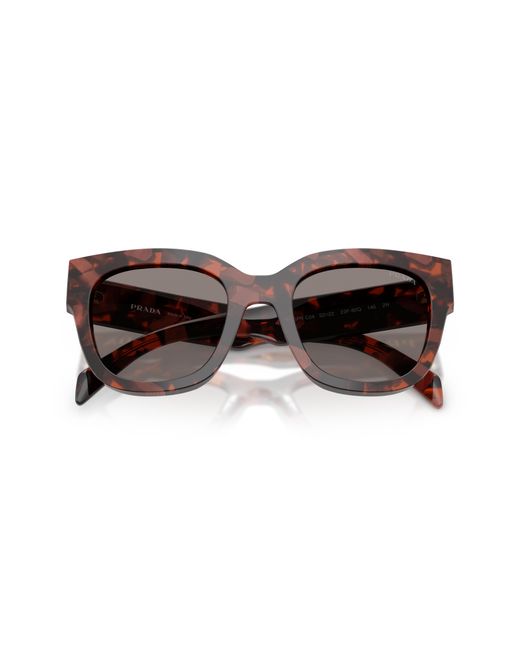 Prada Black Pr C04S 23F80Q Sunglasses Acetate Squared Normal