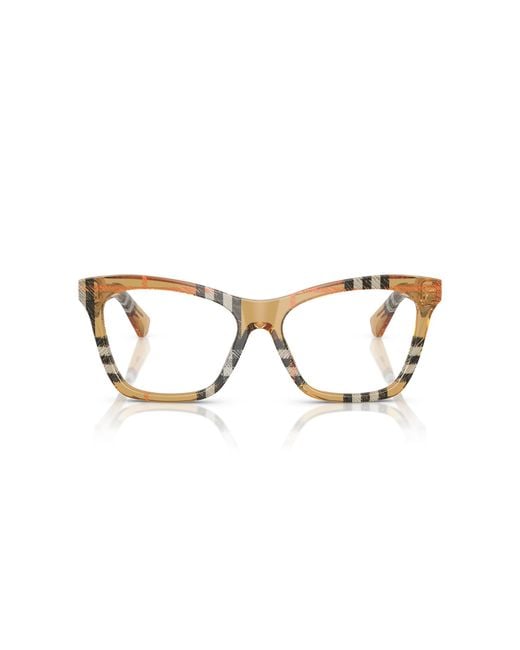 Burberry Black Be2416 4146 Optical Frames Acetate Cat Eye Normal