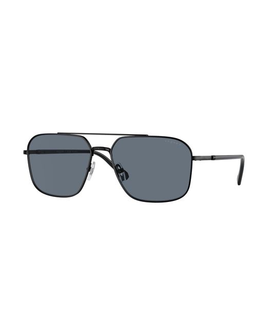 Vogue Eyewear Black Vo4289S 352S4Y Sunglasses Metal Geometric Polarized for men