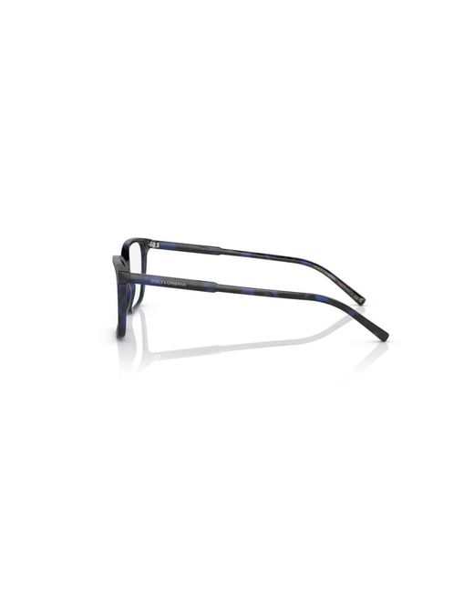 Dolce & Gabbana Black Dg3365 3392 Optical Frames Acetate Squared for men