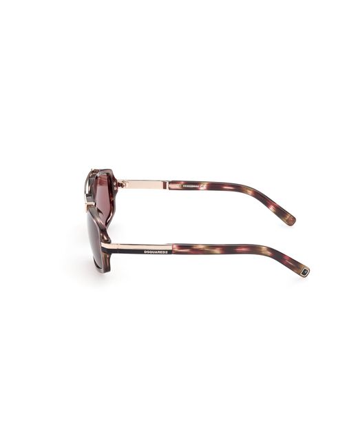 DSquared² Black Dq0378 Hanke 68S Outlet Sunglasses Acetate Squared Normal for men