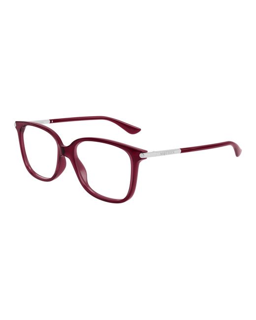 McQueen Black Am0554O 008 Optical Frames Acetate Transparent Cat Eye