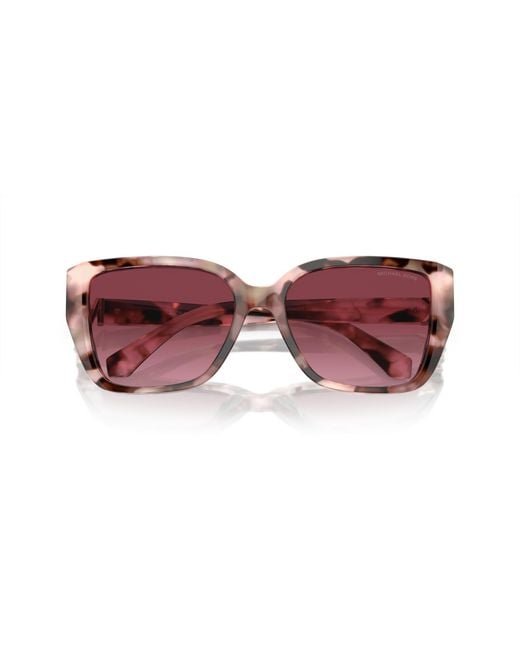 Michael Kors Black Mk2199 Acadia 39468H Sunglasses Acetate Squared Normal Shaded