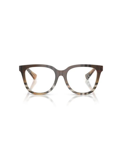Burberry Black Be2439 4202 Optical Frames Acetate Pantos Normal
