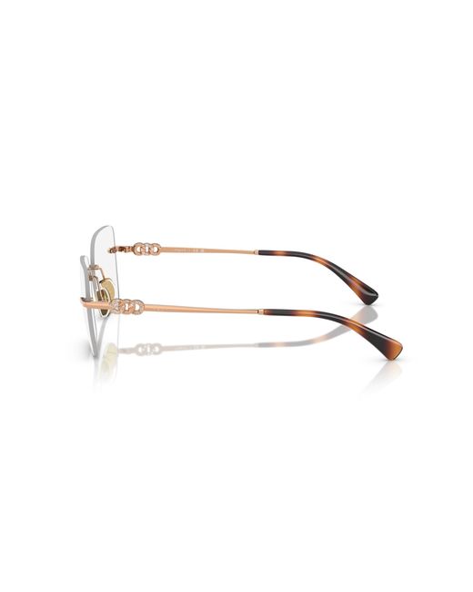 Vogue Eyewear Black Vo4320B 5152 Optical Frames Metal Squared Normal