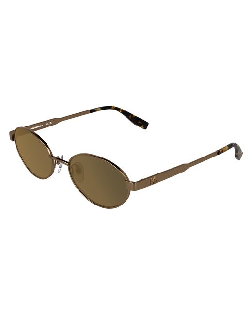 Karl Lagerfeld Black Kl366S 717 Sunglasses Metal Round Normal