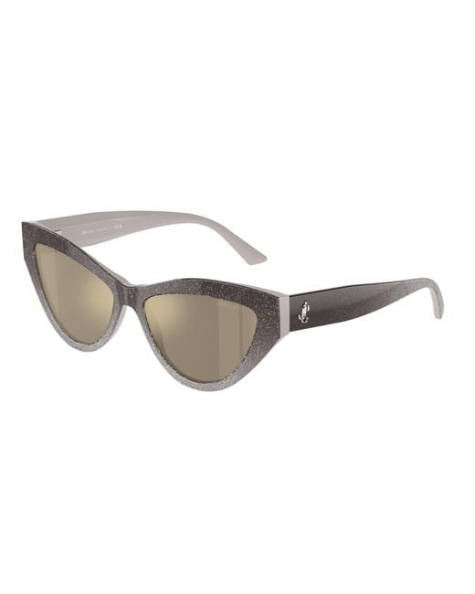 Jimmy Choo Black Jc5004 50465A Sunglasses Acetate Cat Eye Normal Mirror