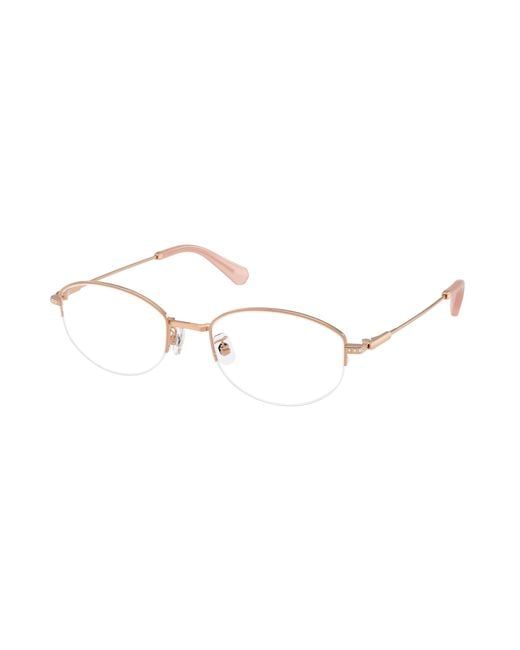 Swarovski Black Sk1039D 4014 Optical Frames Metal Transparent Round Normal