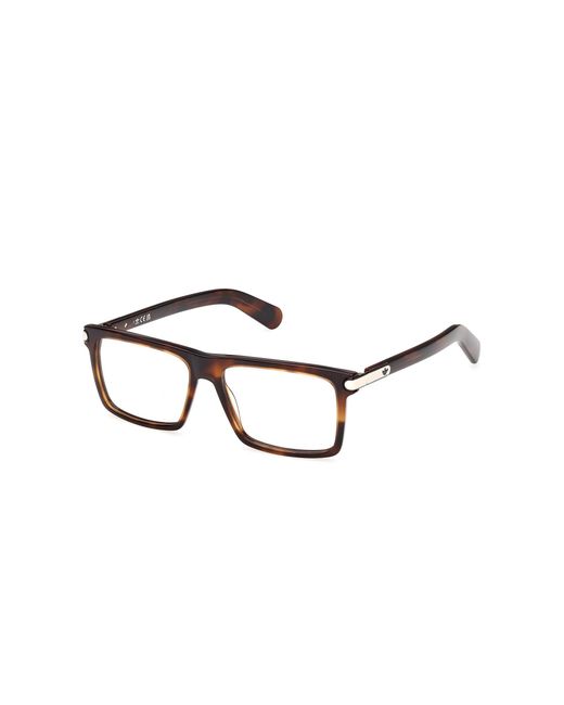 Adidas Black Or5128 052 Optical Frames Acetate Squared Normal
