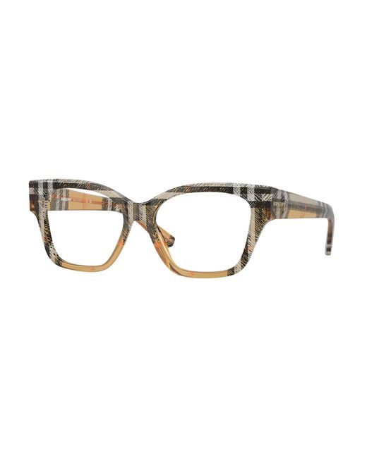 Burberry Black Be2420 4146 Optical Frames Acetate Cat Eye Normal