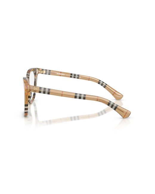 Burberry Black Be2438 4163 Optical Frames Acetate Squared Normal