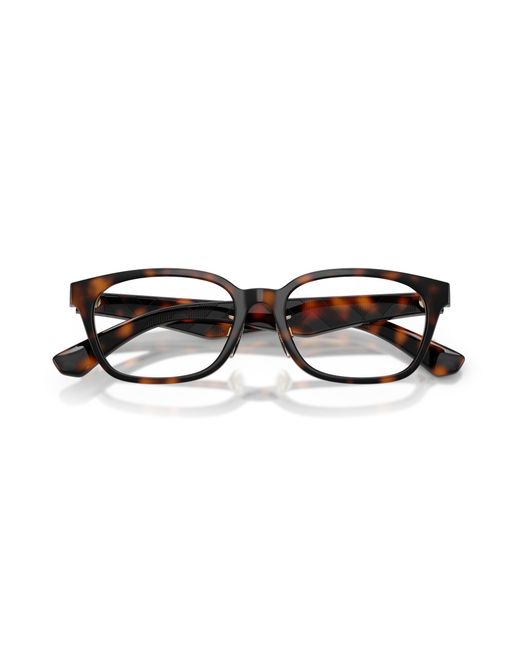 Burberry Black Be2436D 3002 Optical Frames Injected Squared Normal for men
