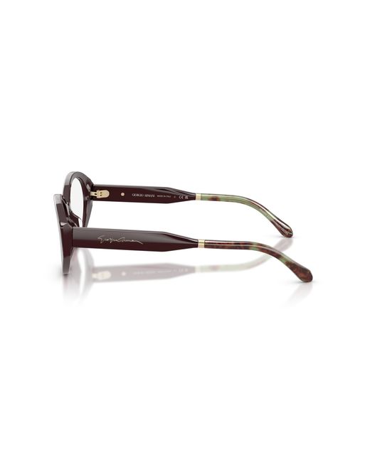 Giorgio Armani Black Ar7281U 6228 Optical Frames Acetate Round Normal