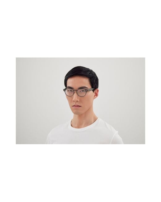 Gucci Black Gg1470Oj 003 Optical Frames Acetate Transparent Pantos for men