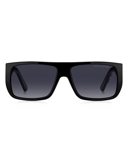 Marc Jacobs Black Marc Logo 096/S 80S/9O Sunglasses Injected Squared Shaded