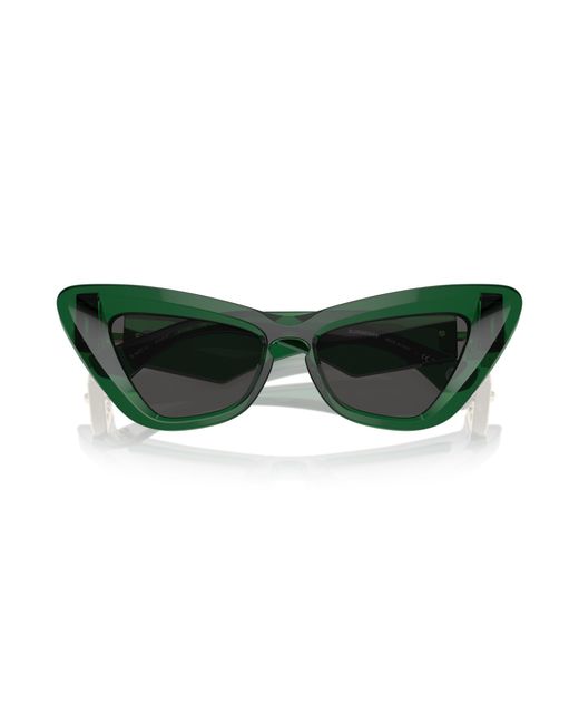 Burberry Green Be4421U 410487 Sunglasses Acetate Cat Eye Normal