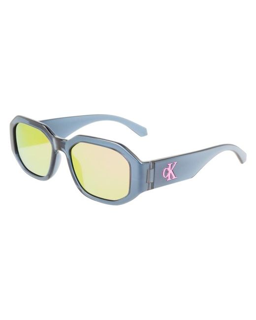 Calvin Klein Black Ckj22633S 405 Sunglasses Plastic Squared Mirrored
