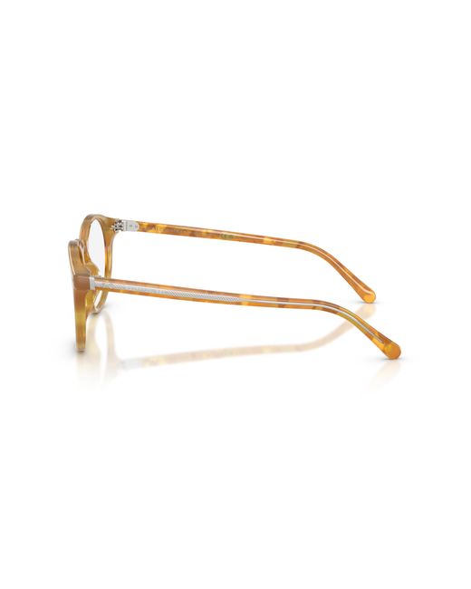 Ralph Lauren Black Rl6263U 6185 Optical Frames Acetate Transparent Round Normal for men