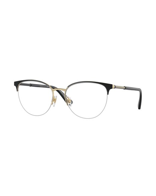 Versace Black Ve1247 1252 Optical Frames Metal Pantos Normal