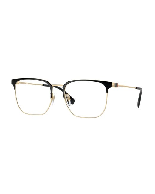 Burberry Black Be1383D 1109 Optical Frames Metal Squared Normal for men