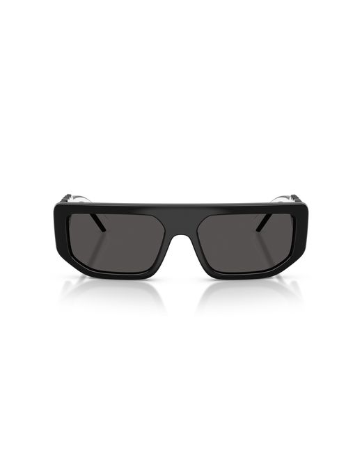 Dolce & Gabbana Black Dg6203 501/87 Sunglasses Injected Squared Normal