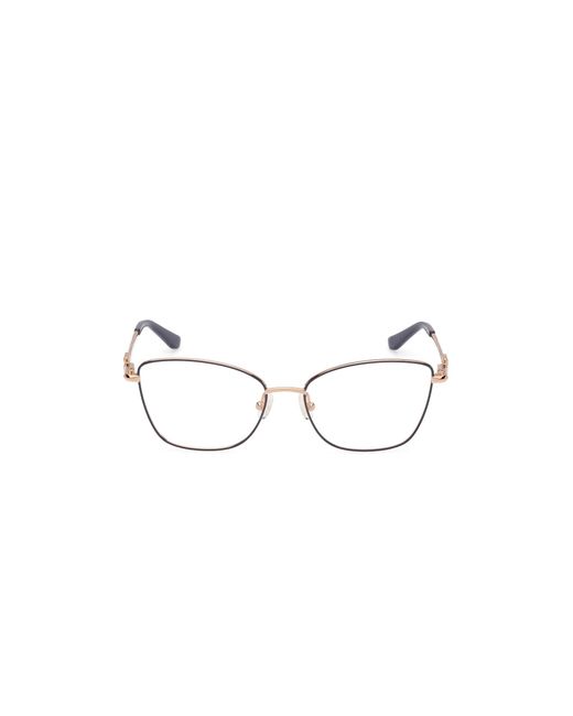 Guess Black Gu2974 020 Optical Frames Metal Cat Eye Normal