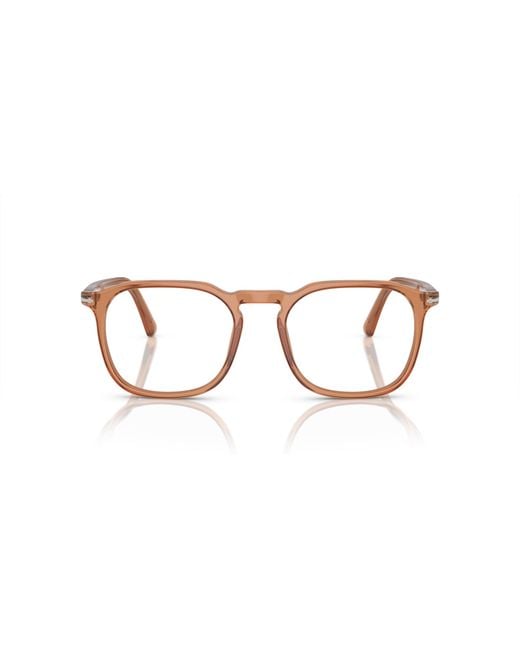 Persol Black Po3337V 1213 Optical Frames Acetate Transparent Pantos Normal