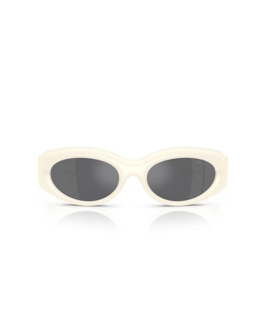 Jimmy Choo Black Jc6002U 50956G Sunglasses Injected Round Mirrored