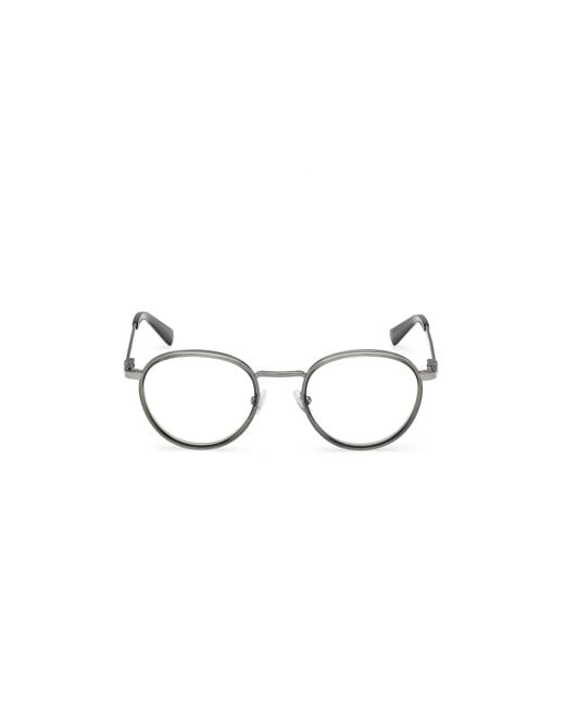 Guess Black Gu50324 096 Optical Frames Injected Round Normal for men