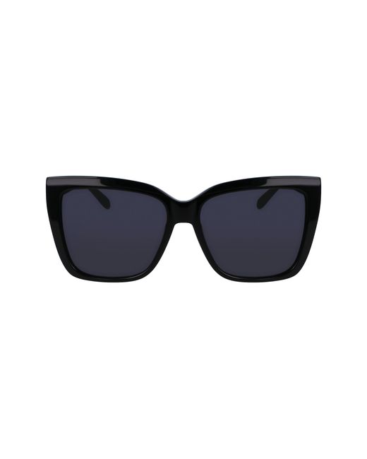 Ferragamo Black Sf1102S 001 Sunglasses Acetate Squared Normal Normal