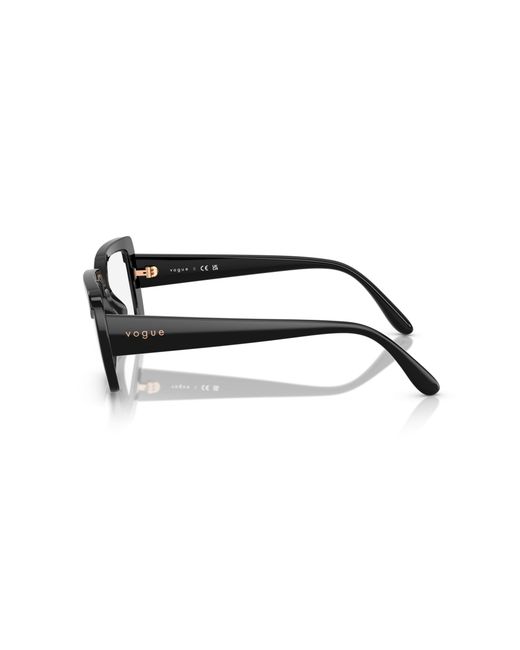 Vogue Eyewear Black Vo5636U W44 Optical Frames Nylon Squared Normal