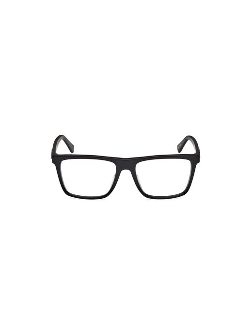 Guess Black Gu50186 001 Optical Frames Acetate Squared Normal for men