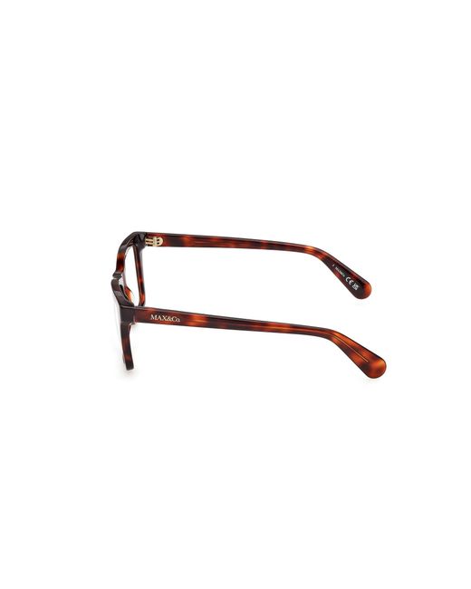MAX&Co. Black Mo5227 52 Optical Frames Squared Normal