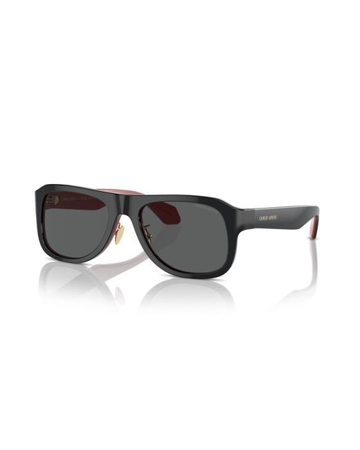 Giorgio Armani Black Ar8209 6069B1 Sunglasses Acetate Pilot Normal for men