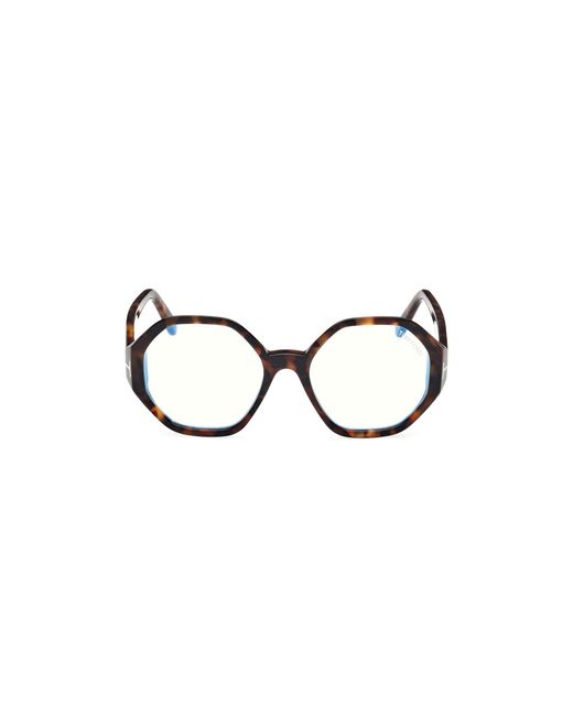 Tom Ford Black Ft5967-B 052 Optical Frames Acetate Geometric Normal