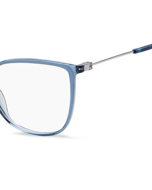 Tommy Hilfiger Black Th 2099 Pjp Optical Frames Injected Squared