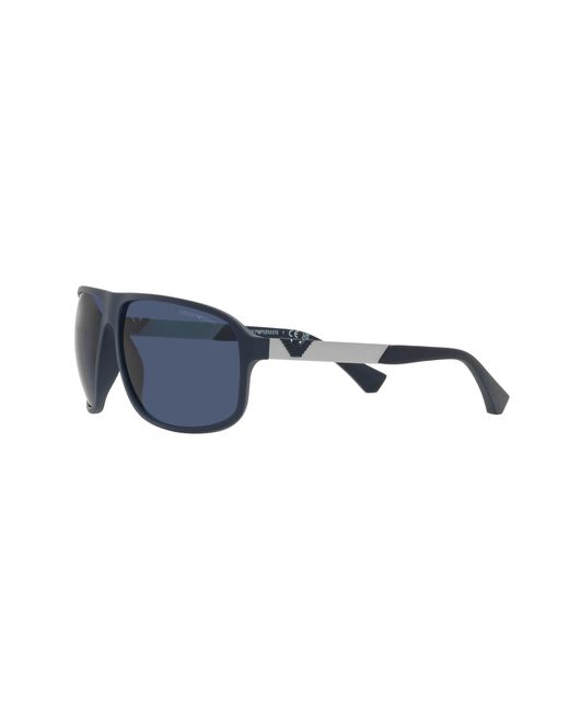 Emporio Armani Black Ea4029 508880 Sunglasses Injected Squared Normal for men