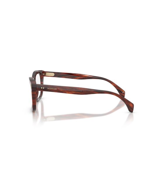 Moncler Black Me2019 3034 Optical Frames Acetate Transparent Squared Normal