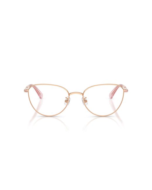 Swarovski Black Sk1029D 4017 Optical Frames Metal Round Normal