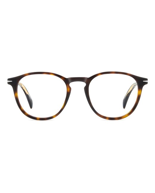 David Beckham Black Db 1018 086 Optical Frames Acetate Round for men