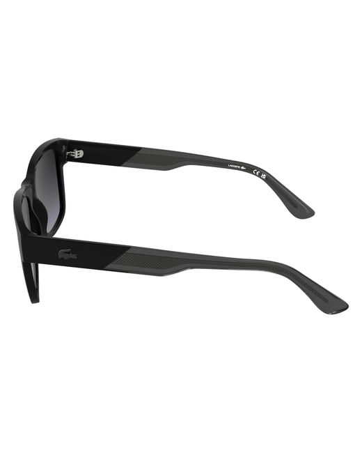 Lacoste Black L6084S 001 Sunglasses Bio-Injected Squared Normal for men