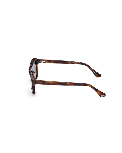 Web Black We0389 52N Sunglasses Acetate Squared Normal for men