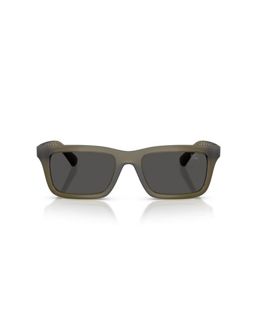 Burberry Black Be4475U 421287 Sunglasses Injected Squared Normal for men